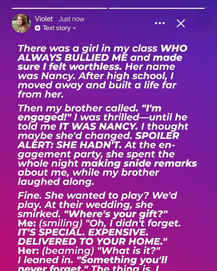 White Dress, Dark Secrets: My Revenge on a Childhood Bully