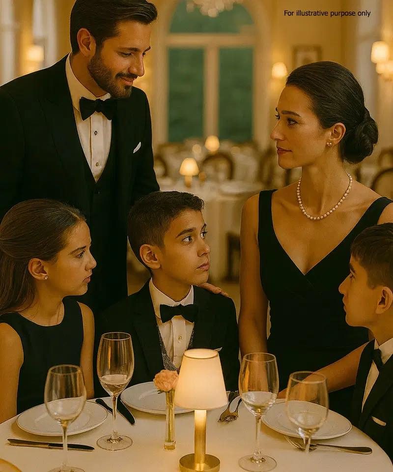 Millionaire finds his Black ex-wife at a restaurant — with triplets that look just like him