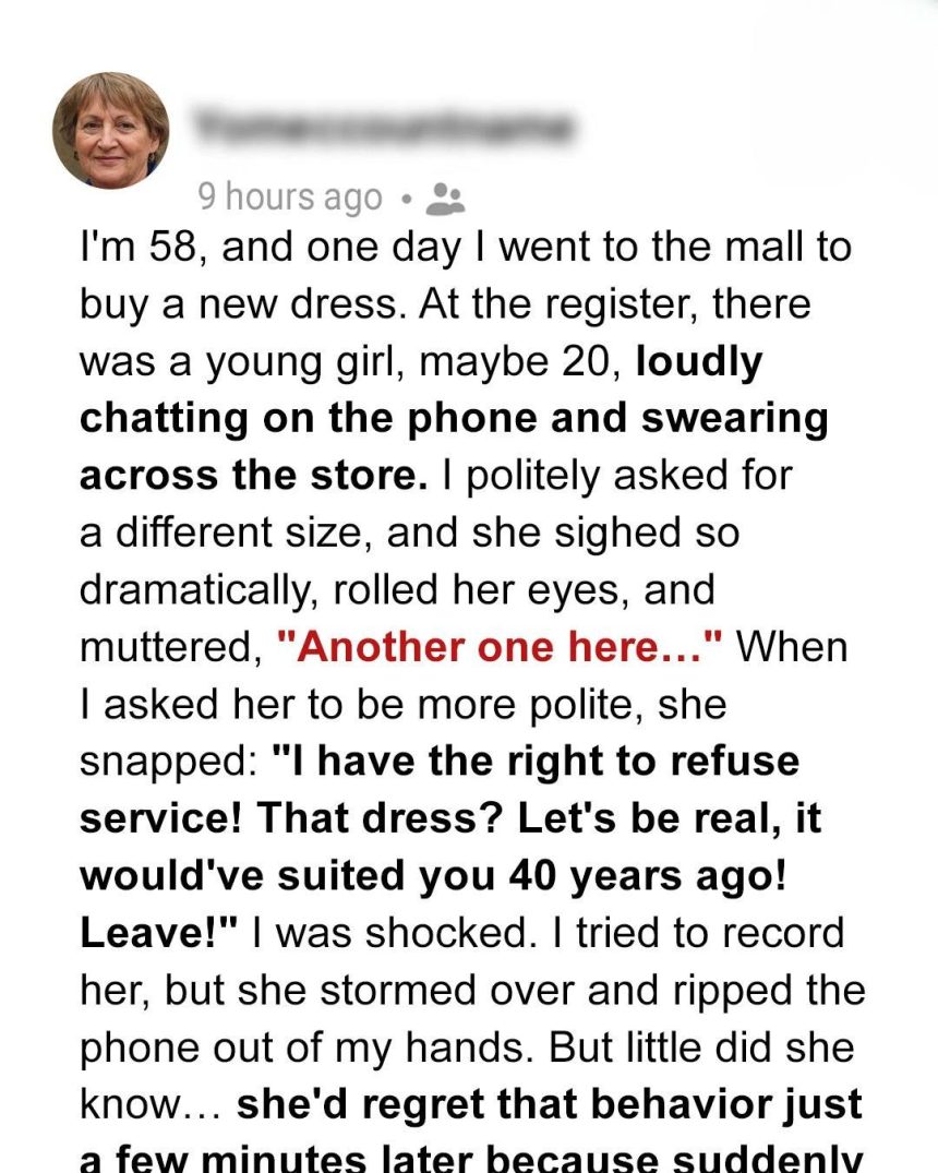 The Store Owner’s Daughter Humiliated Me… Until Her Mom Stepped In