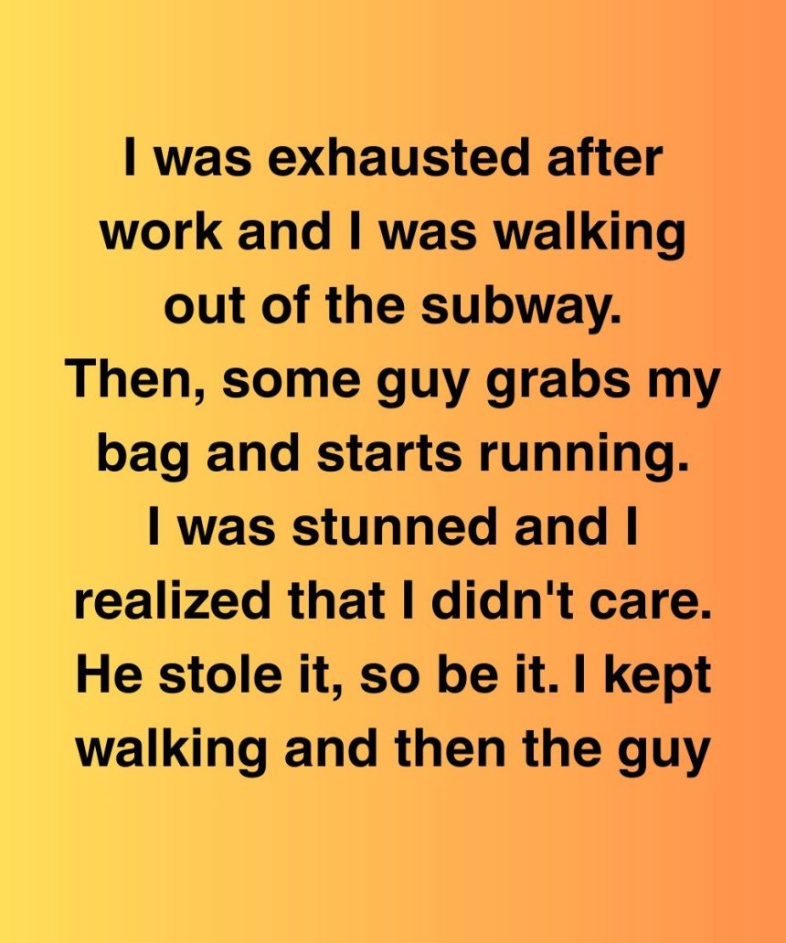 The Day I Let A Thief Go… And It Changed Everything 1 Usa People The Day I Let A Thief Go… And It Changed Everything