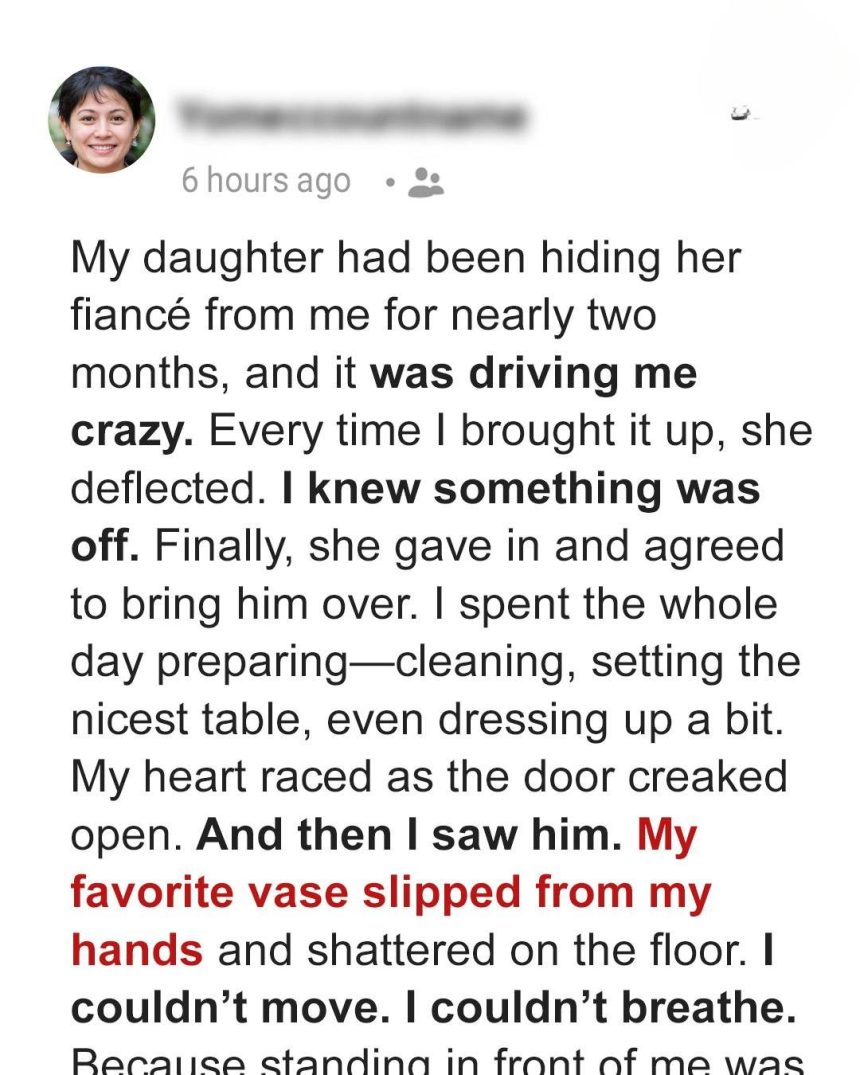 When My Daughter Introduced Her Fiancé, I Couldn’t Believe My Eyes 1 Usa People When My Daughter Introduced Her Fiancé, I Couldn’t Believe My Eyes