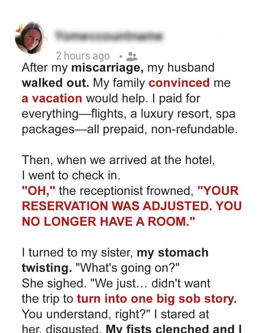 They Kicked Me Out of the Vacation I Paid For — So I Took Back What Was Mine 1 Usa People They Kicked Me Out of the Vacation I Paid For — So I Took Back What Was Mine