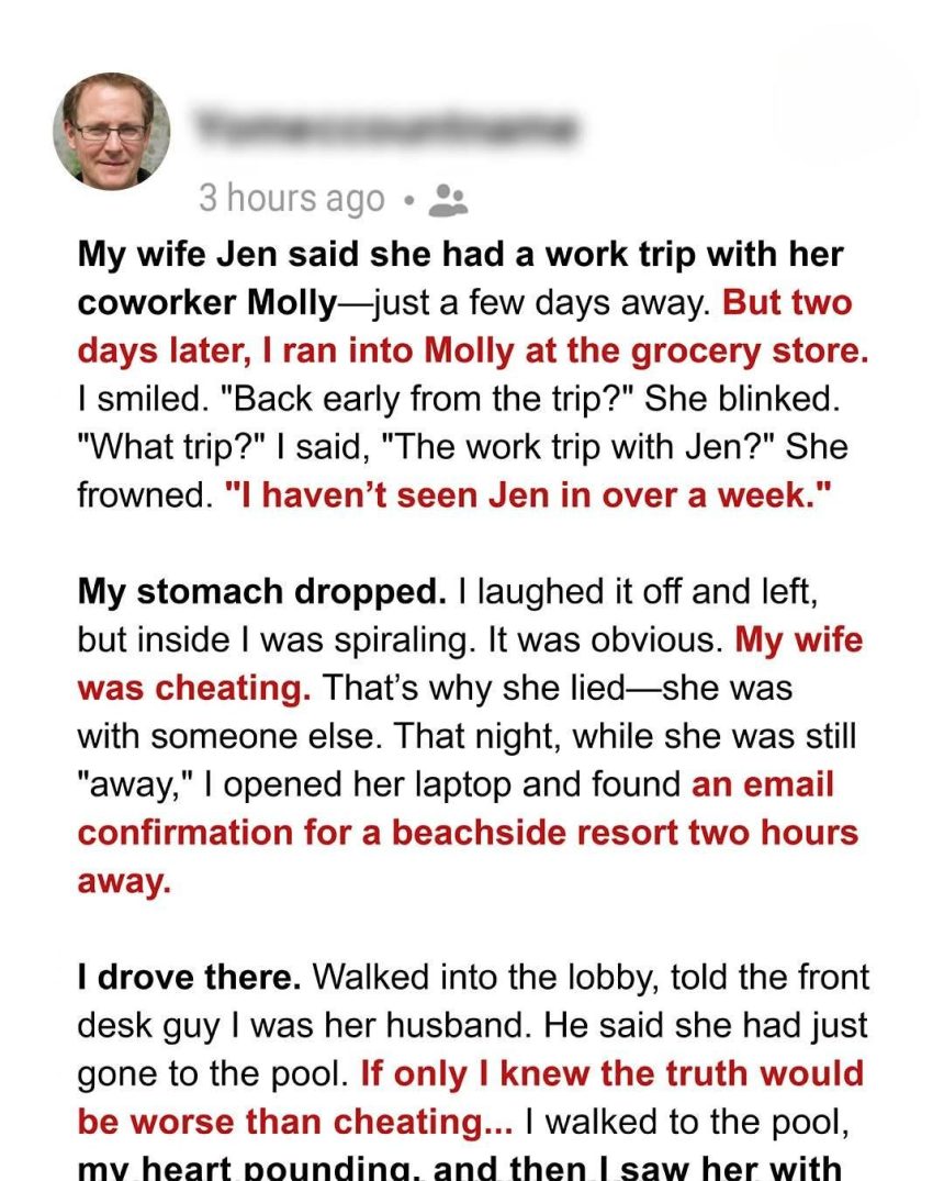 My Wife Went on Vacation Without Me – The Real Reason Left Me Stunned