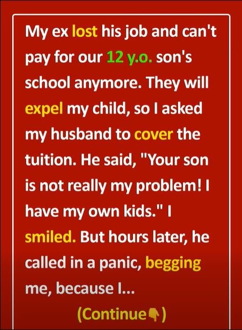 My Husband Refused to Pay for My Son’s Education—So I Turned the Tables