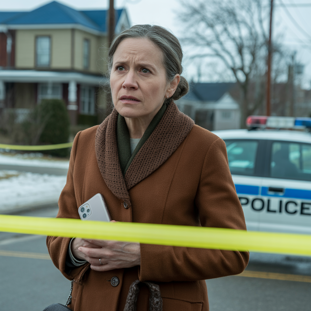 My grandson called me at 5 a.m. begging, “Grandma, don’t wear your red coat today” — by 9 a.m., police were standing over a body in a coat just like mine at my bus stop, and that call dragged me into a web of forged deeds, a deadly daughter-in-law, and an elder-fraud ring the FBI says I was never meant to survive.