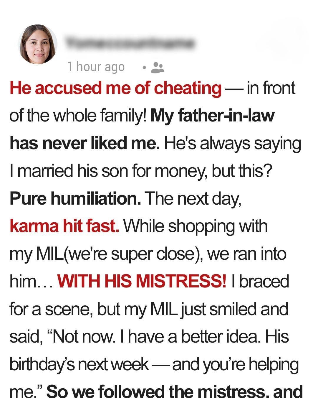 My Father-in-Law Called Me a Liar—Then the Truth Hit Him Back