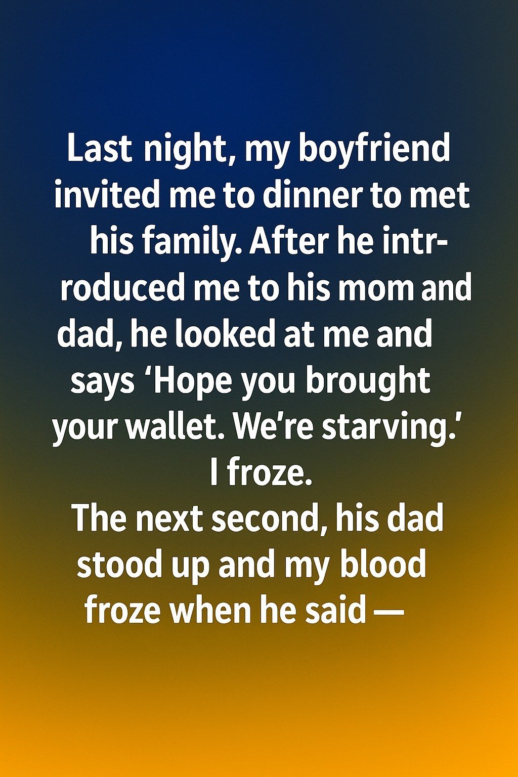 From Nervous to Accepted: My First Dinner With His Family