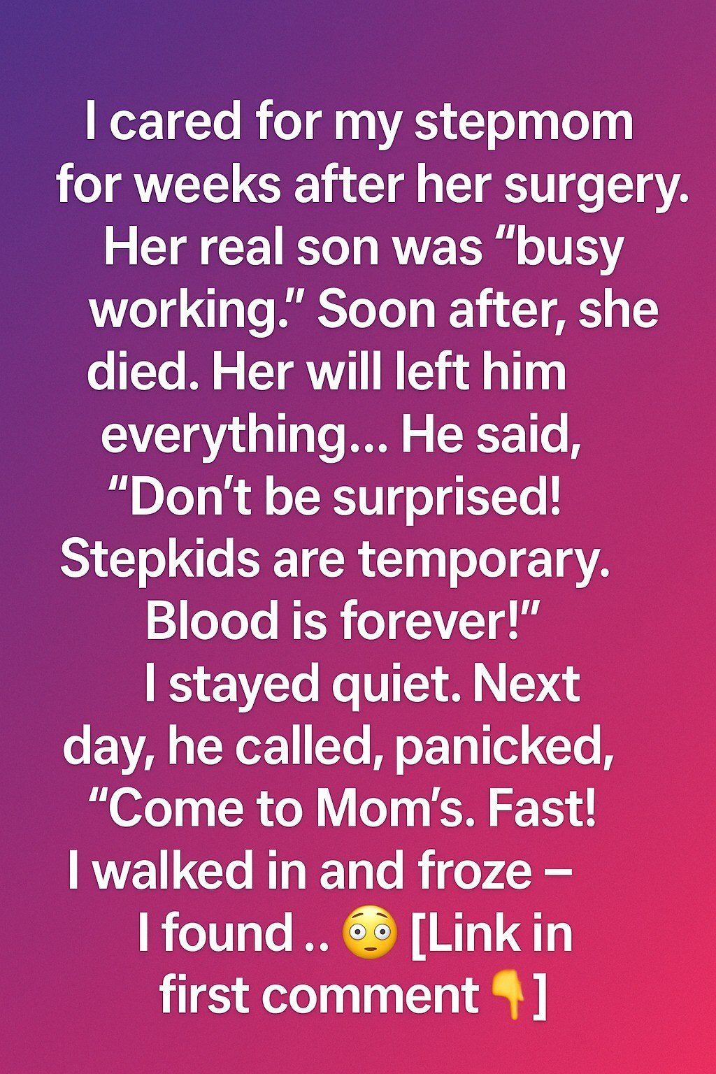 A Son, a Stepkid, and an Unexpected Revelation