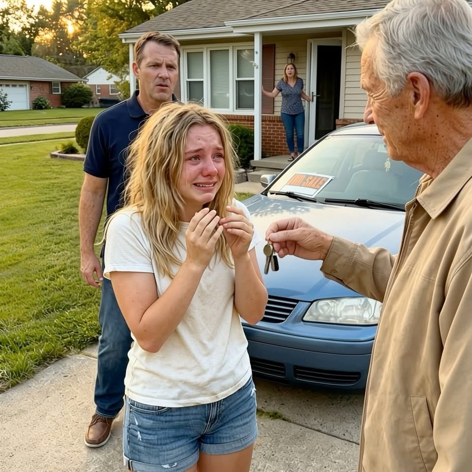 “My Dad Asked Where My Birthday Mercedes Was — My Husband Smiled and Said, ‘It Belongs to My Mother Now.’”