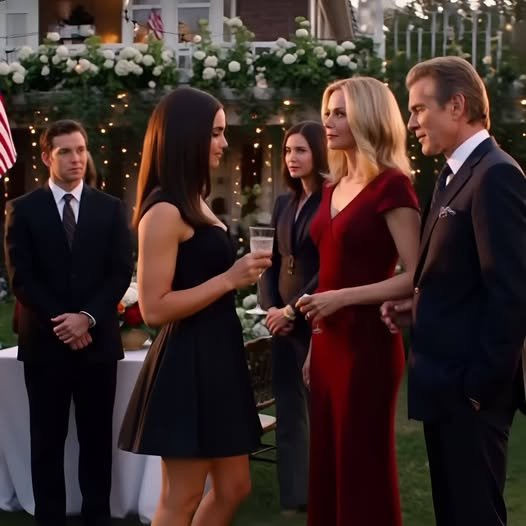 At my graduation party, my stepmother raised a crystal glass in our perfect American backyard to announce I was being kicked out of “our” beautiful house