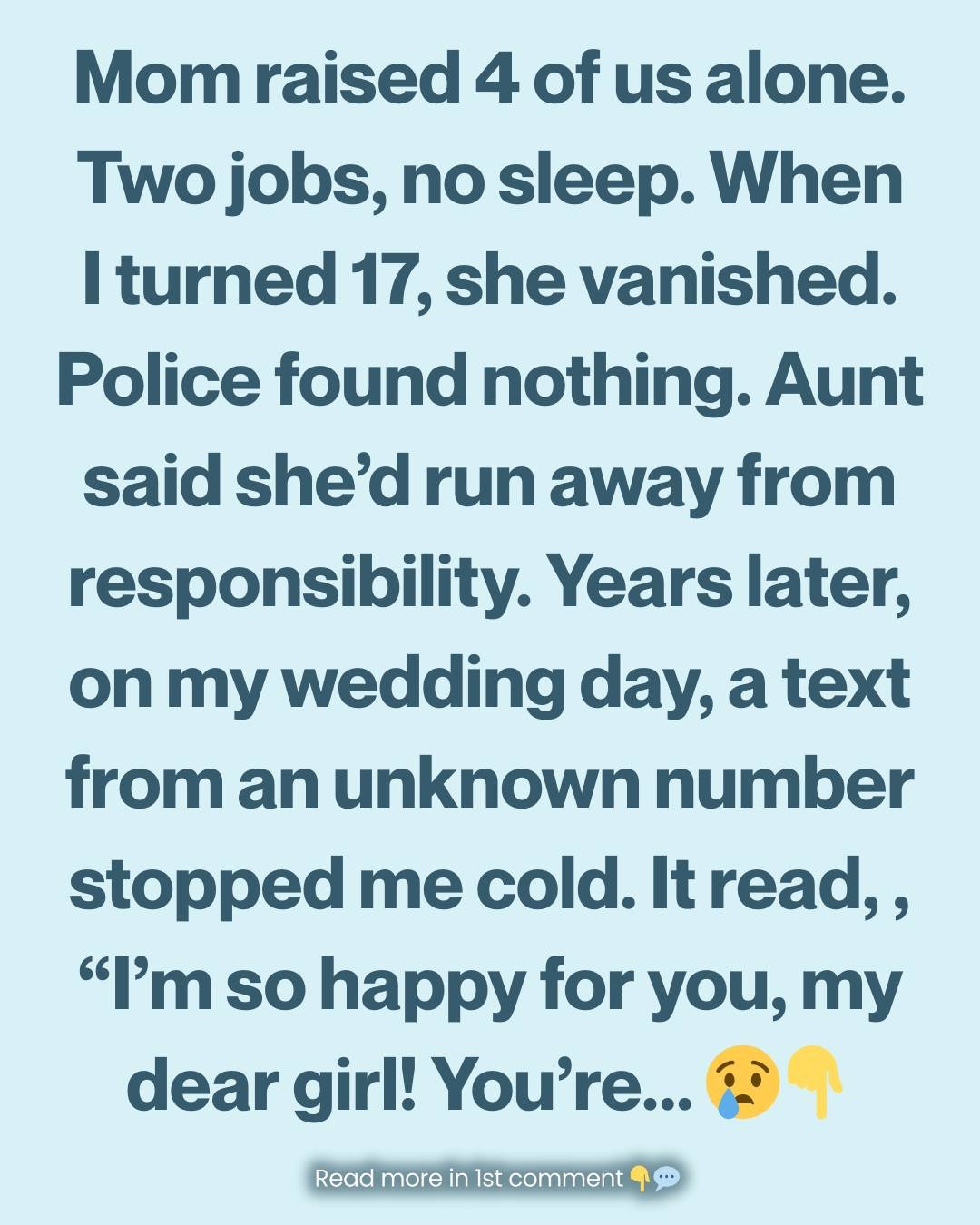 The Text That Stopped My Wedding—and Revealed the Mother I Thought I Lost