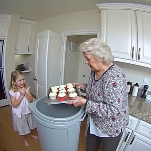 My 8-Year-Old Spent Hours Baking Cupcakes — My Mother Threw Them Out, and the Table Went Silent