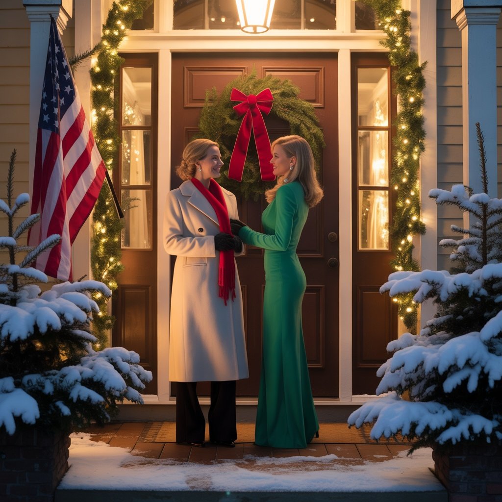 “We don’t want you here—go ruin someone else’s holiday.” At Christmas dinner, my sister opened the door, rolled her eyes, and said, then slammed the door in my face. I saw my whole family standing behind her, laughing as if I had never existed.