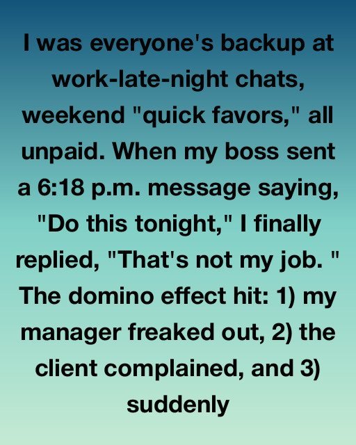 The Day I Finally Said “No” And Everything Fell Apart… Then Came Back Together