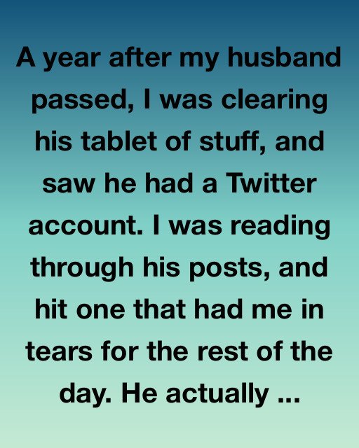 He Tweeted About Me Every Year