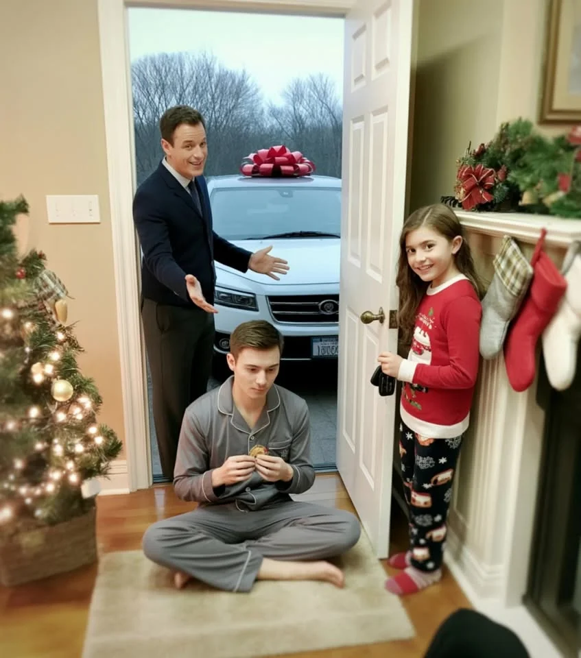 At Christmas My Parents Gave My Sister a Luxury SUV and Me Clearance Socks—So at 2 A.M. I Left Them a “Gift” They’d Never Forget