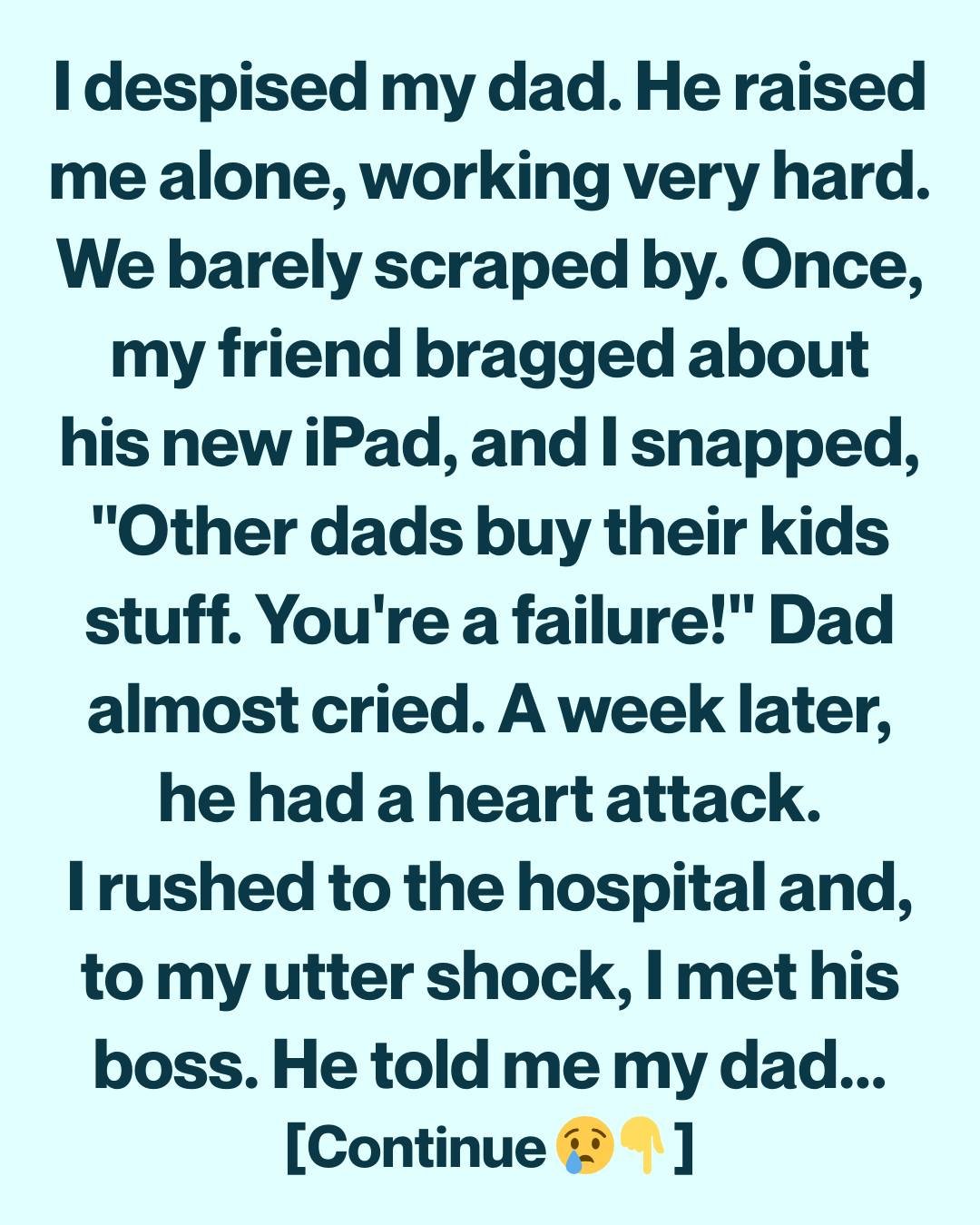 I Yelled at My Father for Being Poor… Then His Boss Told Me What He’d Been Hiding