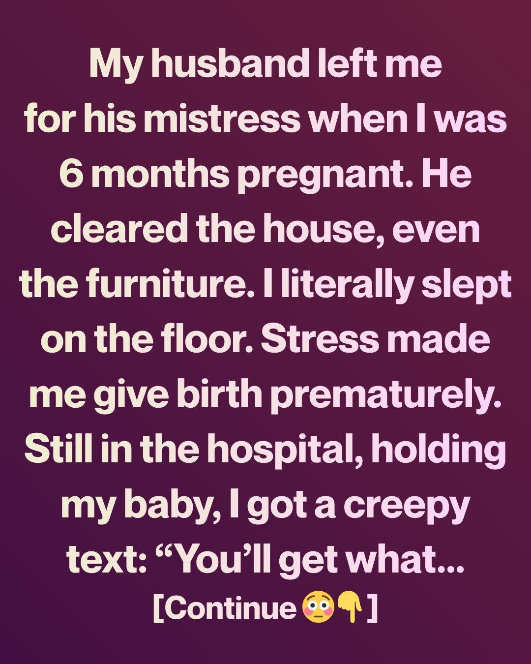 My Husband Left Me Pregnant and Took Everything — Then a Mysterious Message Changed My Life