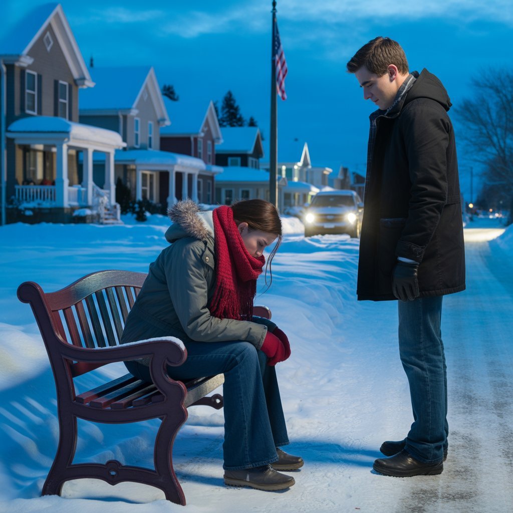 “I Lost Everything on Christmas Eve… Until the Barefoot Man I Helped Returned With 17 Black SUVs and Five Words That Changed My Life”