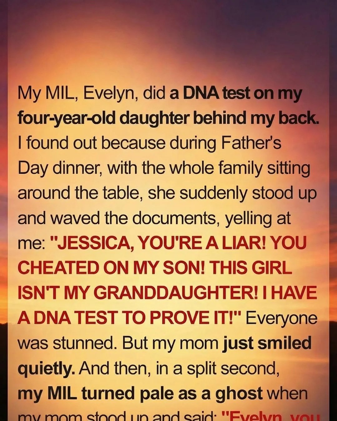 My Mother-in-Law Questioned My Child’s Place in Our Family at a Father’s Day Dinner—One Calm Truth Changed Everything