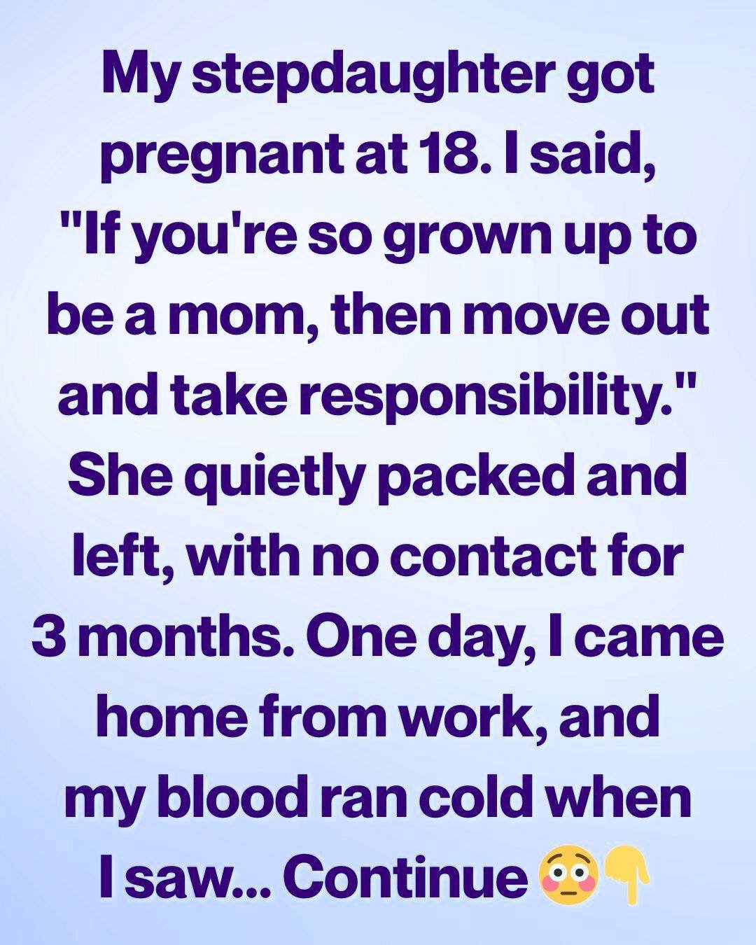 I Forced My Pregnant Stepdaughter to Leave — Months Later, a Box of Baby Clothes Broke Me