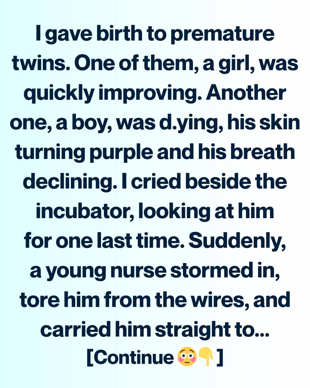 I Was Saying Goodbye to My Newborn Son… Until a Young Nurse Did the Unthinkable