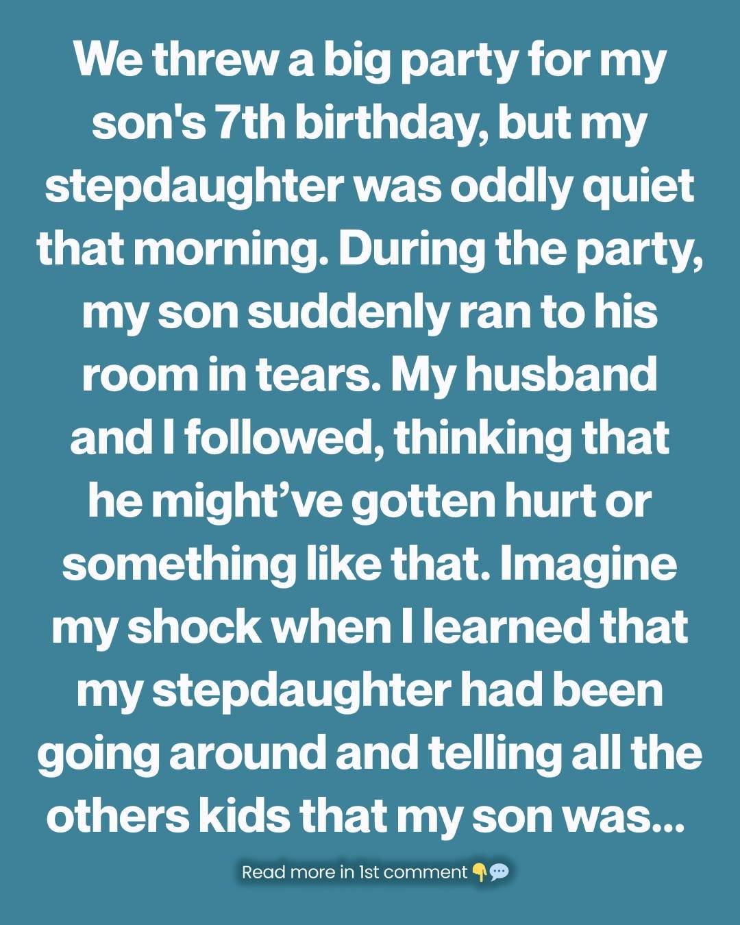 I Threw My Son the Birthday Party of His Dreams… Then My Stepdaughter Said Something That Broke Him