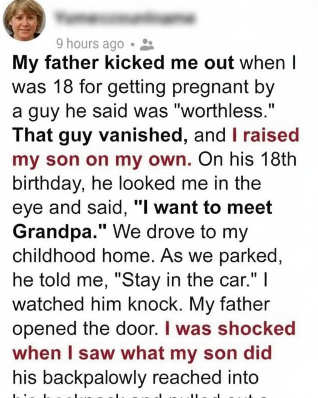 My Father Threw Me Out at 17 — Decades Later, My Son Knocked on His Door with the Words That Changed Everything