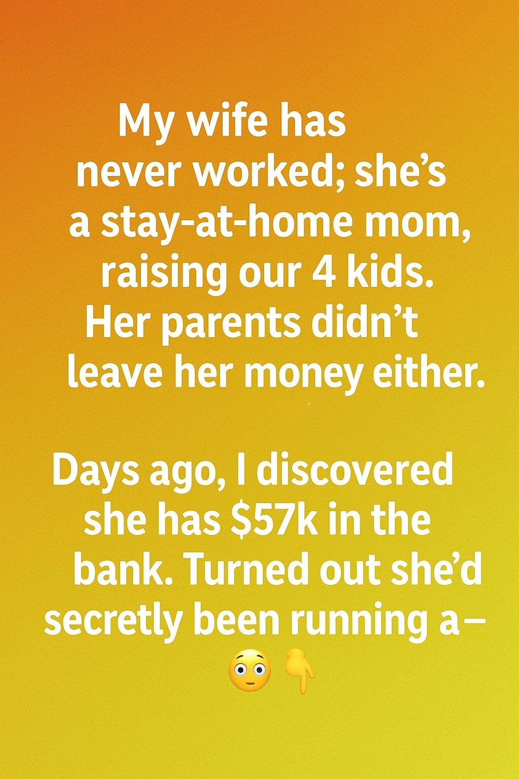 I Thought I Knew Everything About My Wife… I Was Wrong