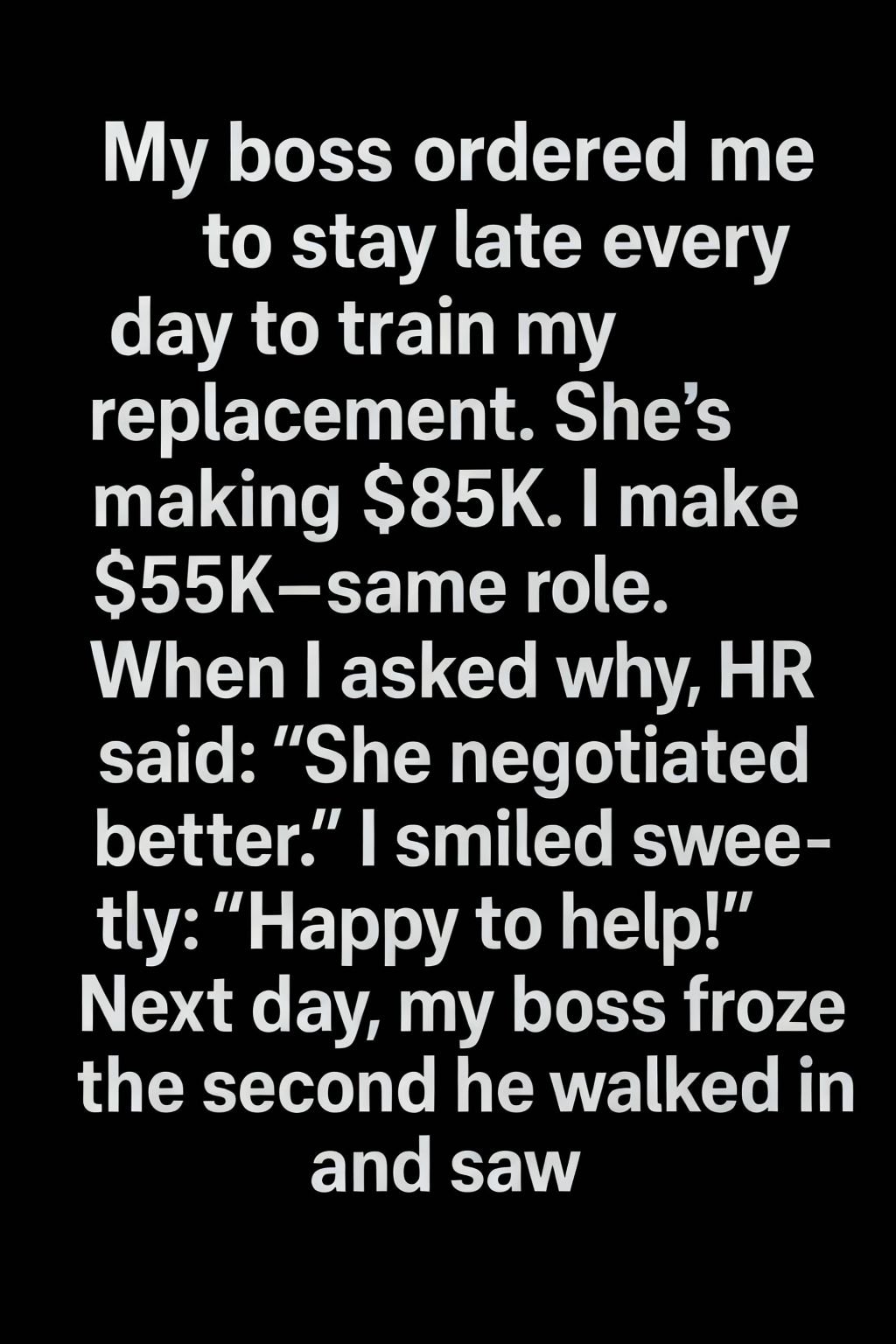 When Knowing Your Worth Changes Everything: A Quiet Lesson from the Workplace