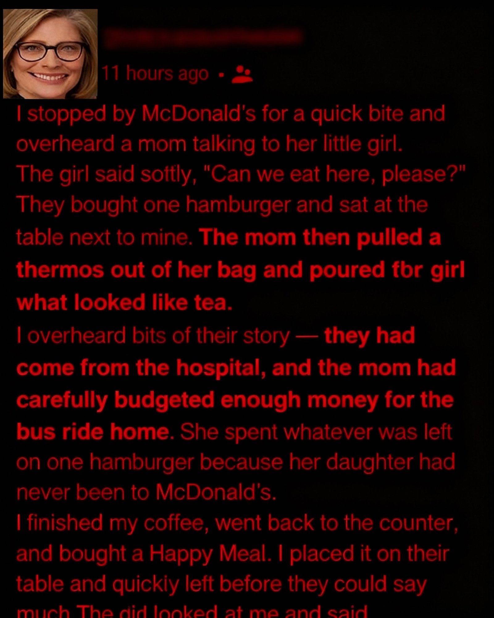 An Ordinary Lunch That Left a Lasting Impression