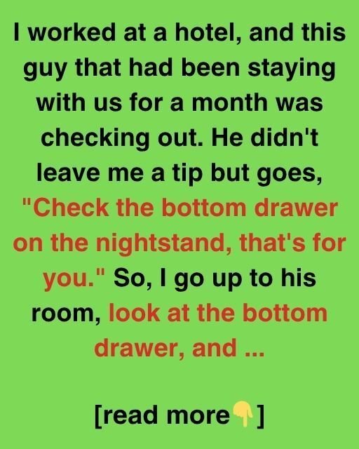 THE DRAWER SURPRISE