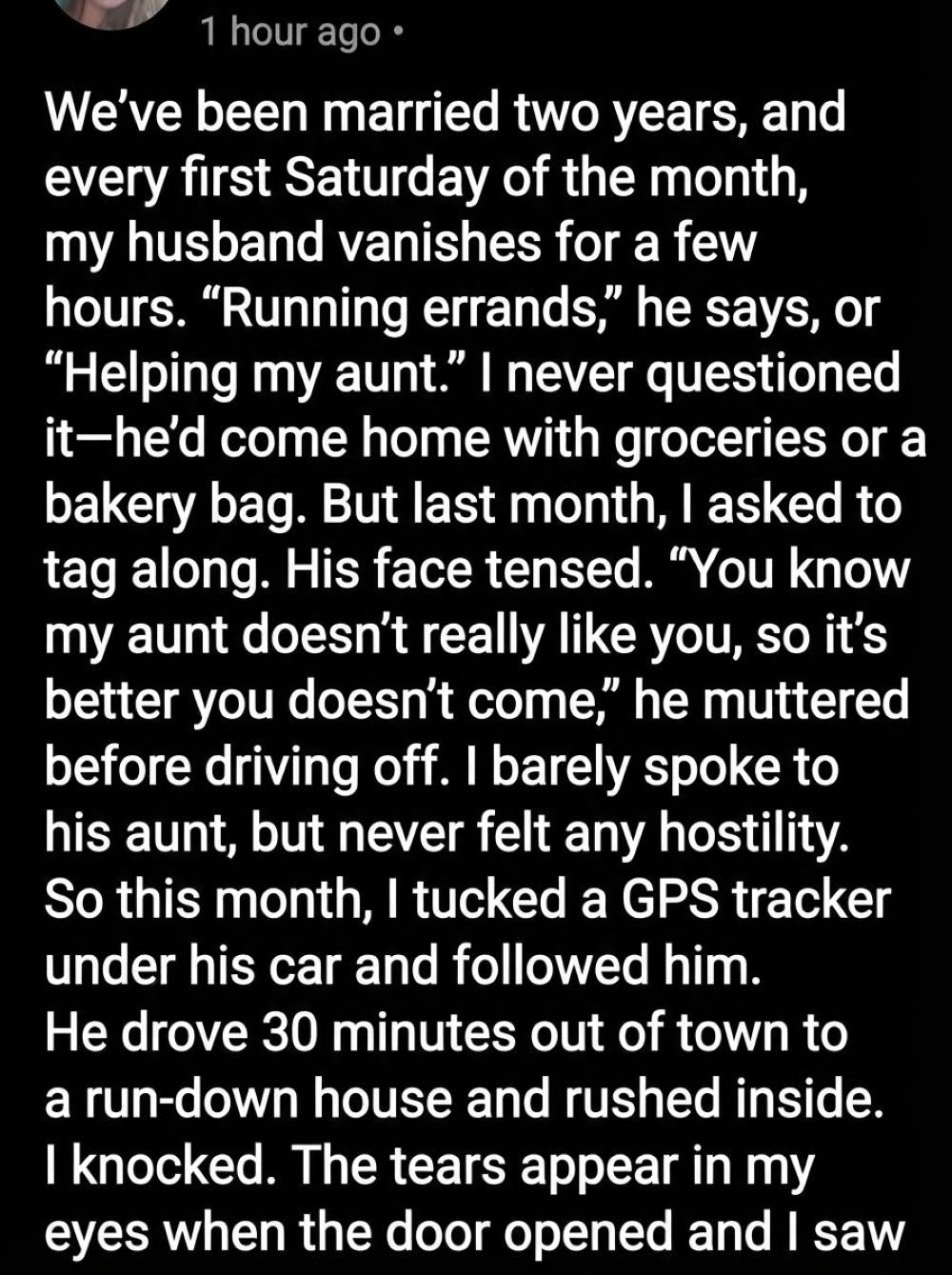 A Monthly Routine I Was Never Meant to See