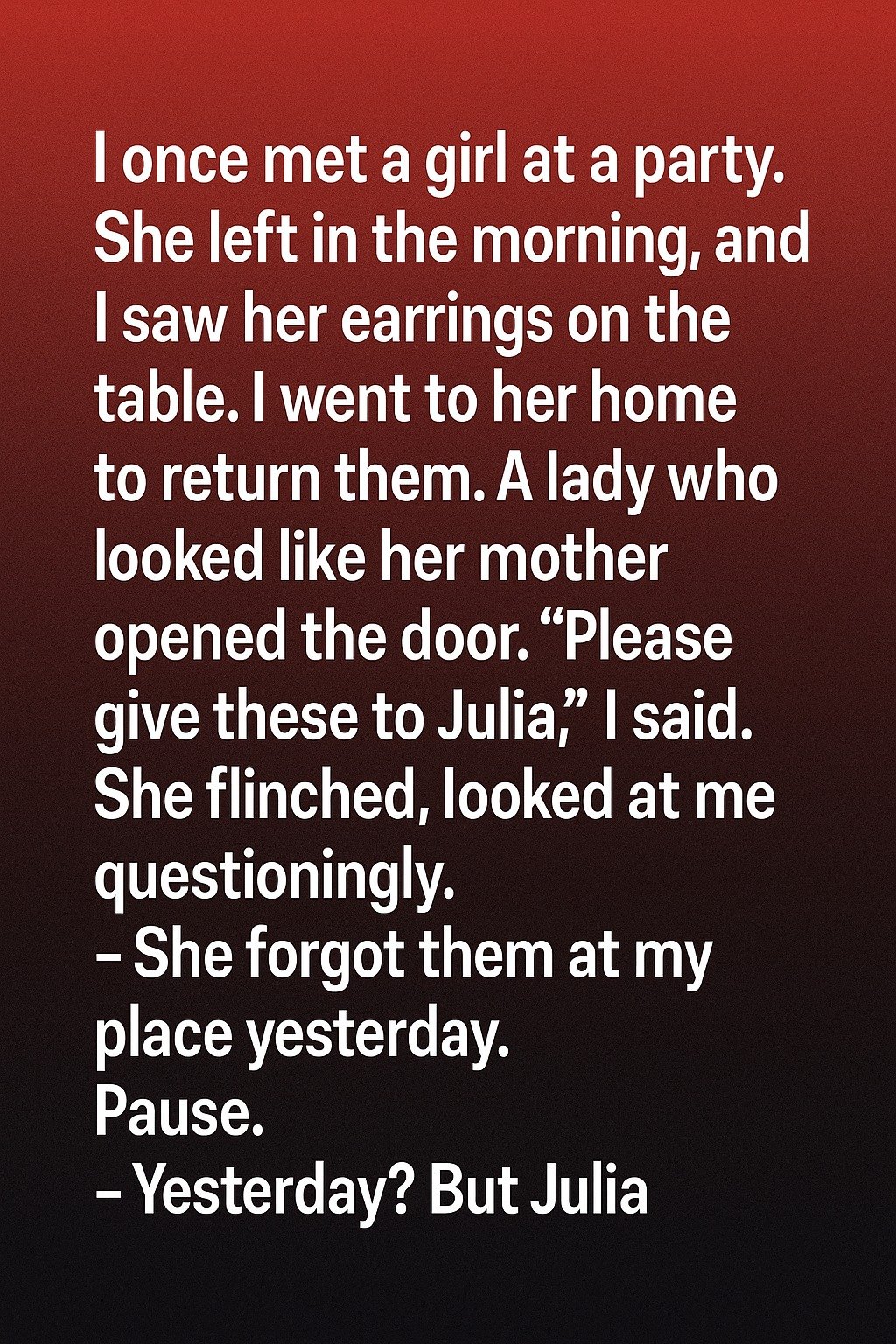 The Earrings She Left Behind: A Story About Memory, Time, and Unfinished Goodbyes