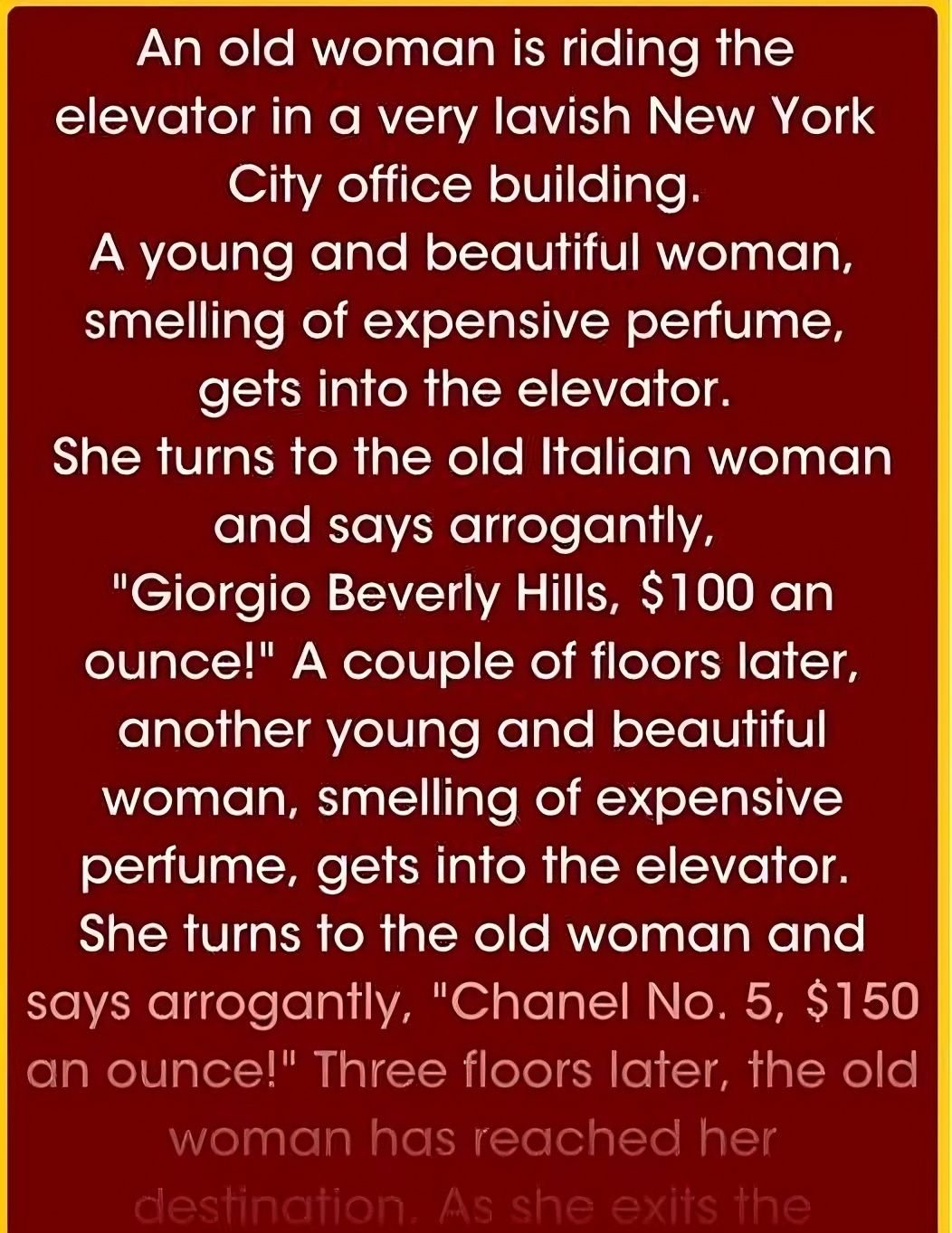 The Elevator Lesson: A Priceless Moment in a City of Luxury