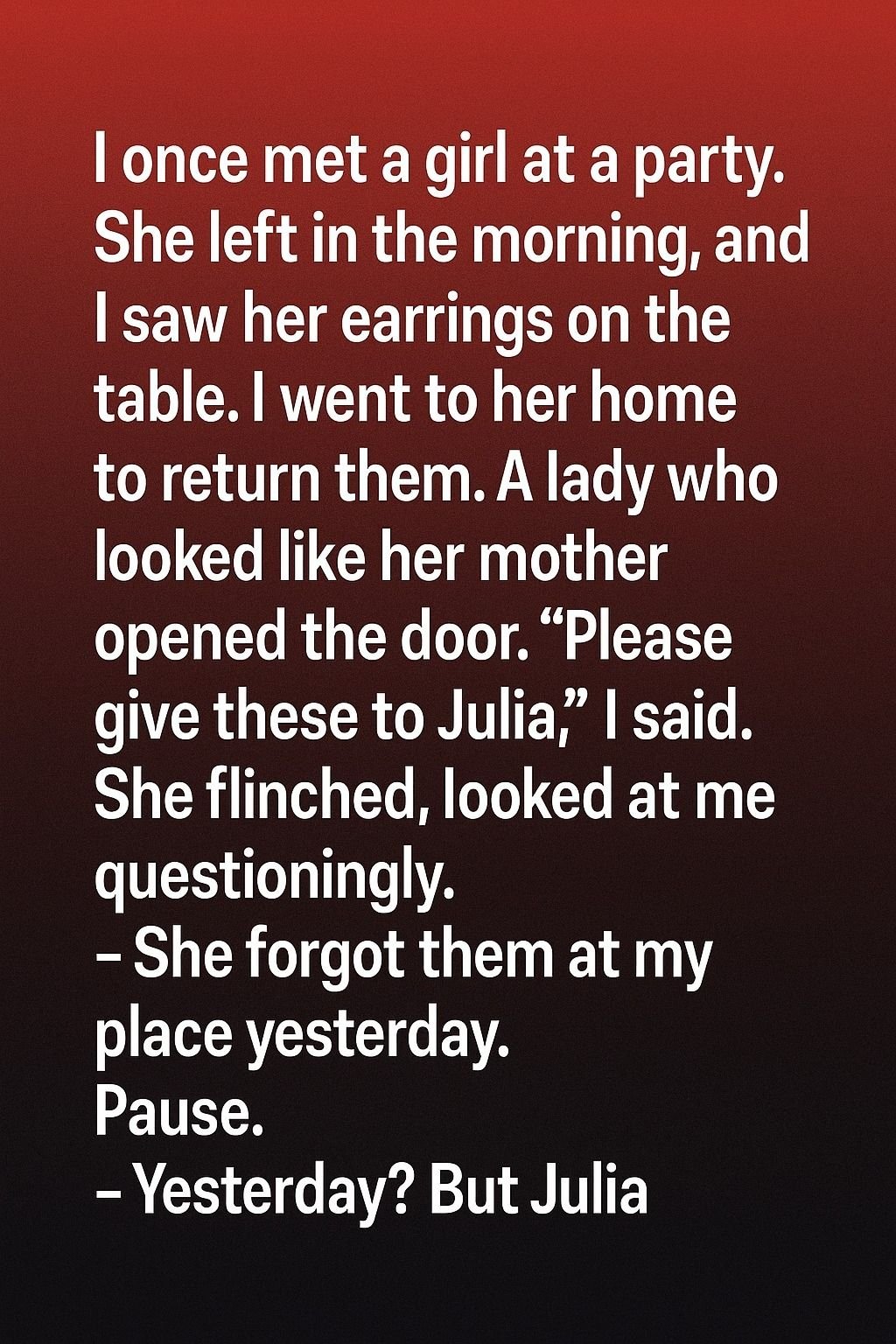 A Stranger Returned Her Earrings — Then I Learned the Truth