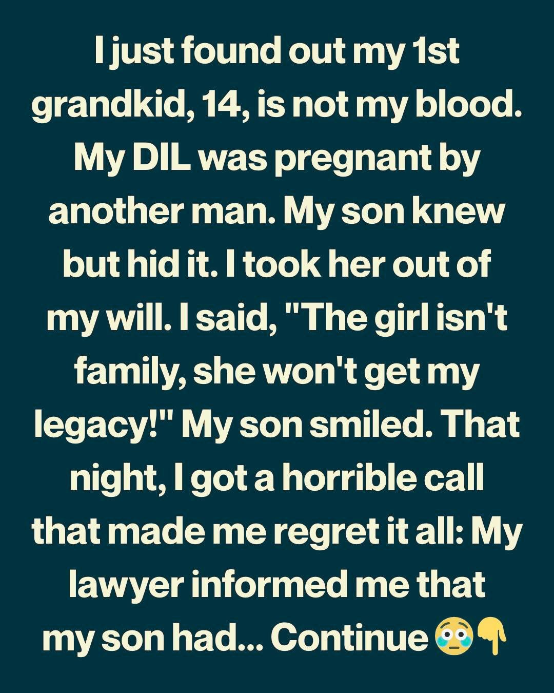 I Learned My Grandchild Wasn’t Related to Me by Blood — What My Son Did Next Broke Me