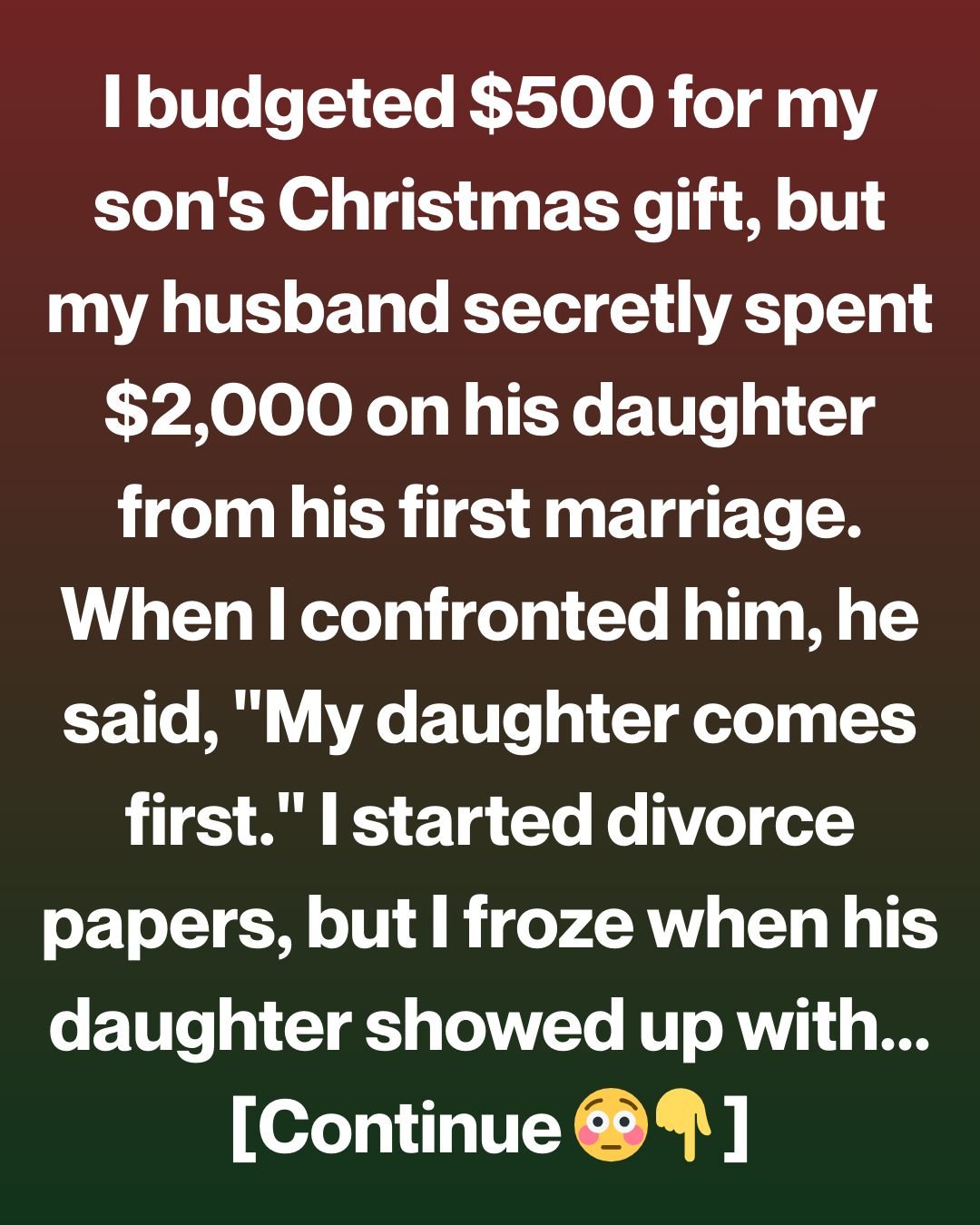 I Thought We Were One Family… Until Christmas Gifts Revealed the Truth