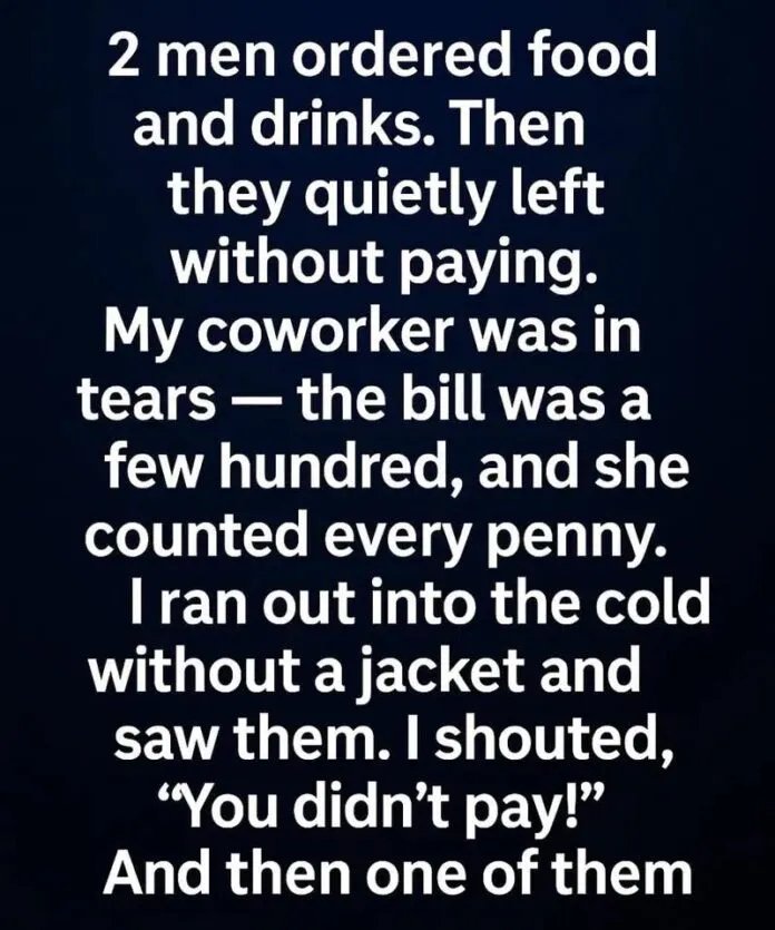 They Left the Café Without Paying What Happened Next Changed Everyone