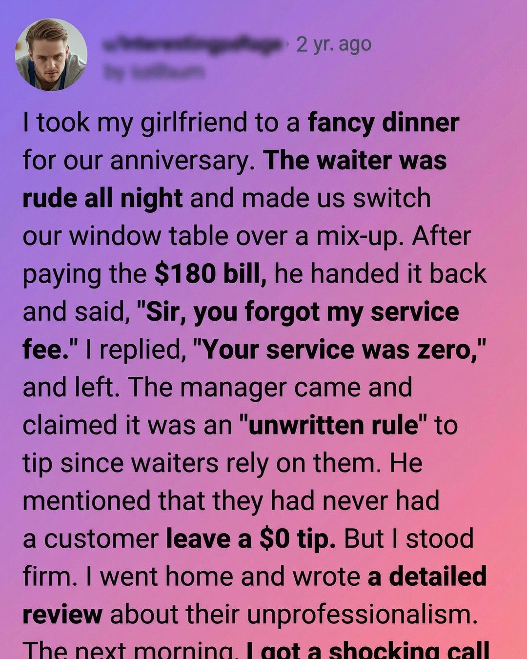 How One Evening Out Turned Into a Moment of Accountability