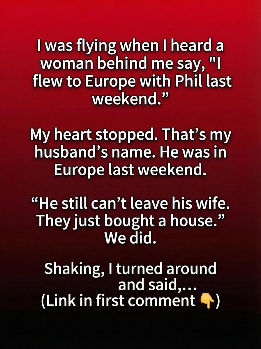 An Overheard Conversation on a Flight Changed Everything