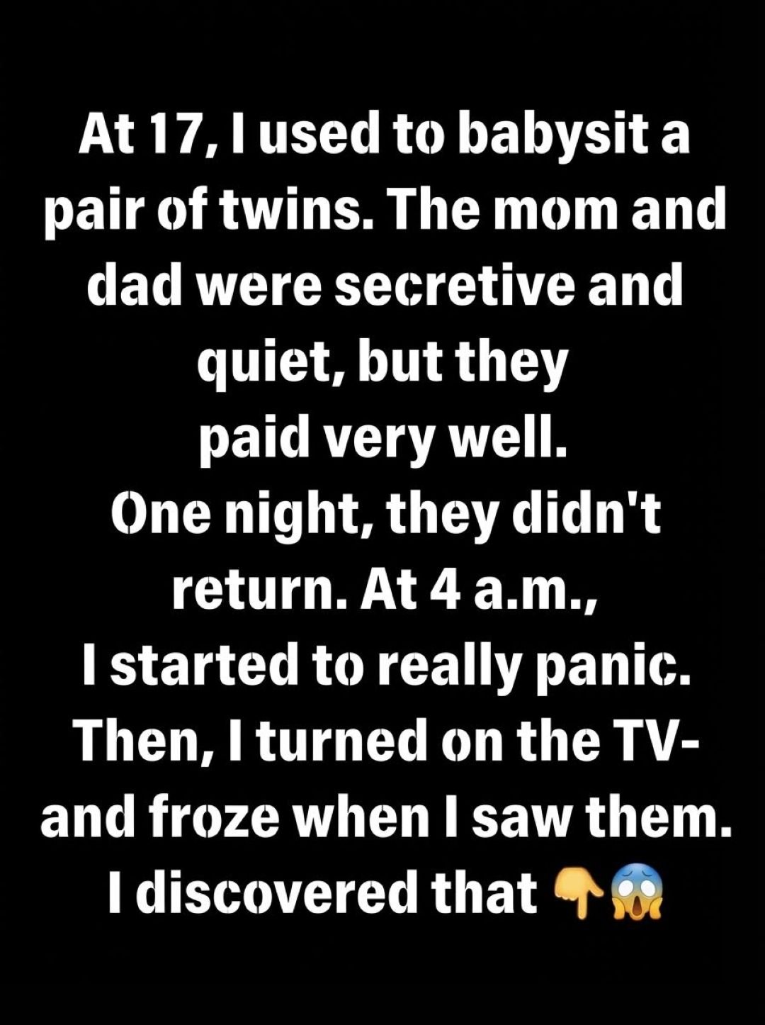 A Long Night, a Television News Report, and a Lasting Memory