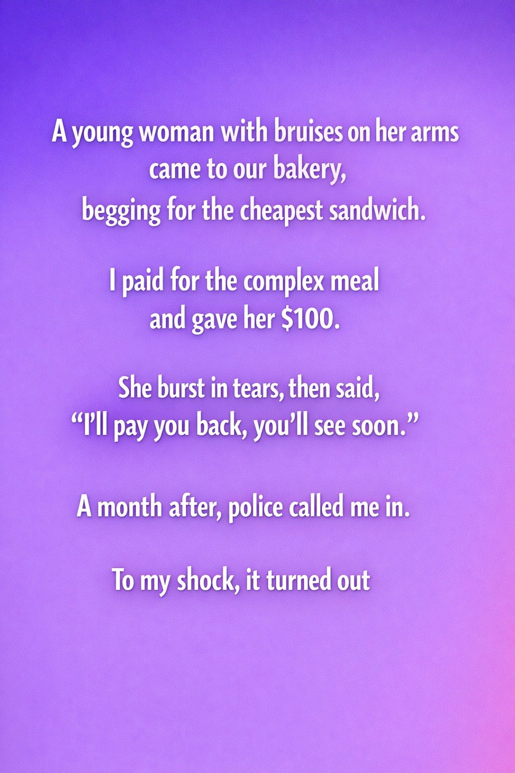 One Ordinary Morning, One Unforgettable Act of Compassion