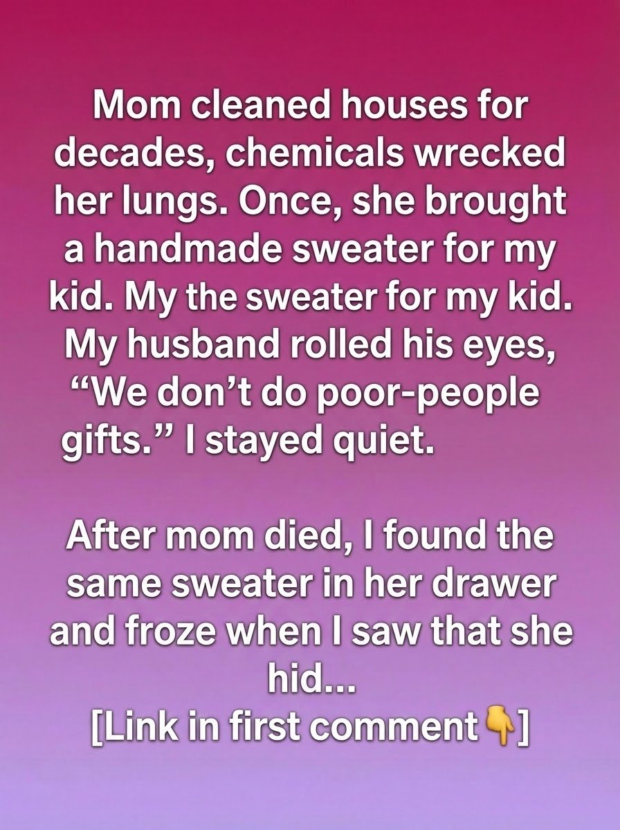 What a Handmade Sweater Taught Me About Love and Respect