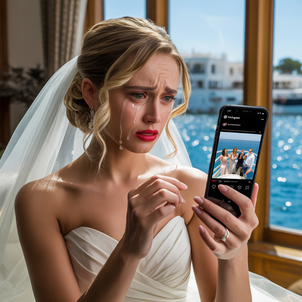 On the morning of my wedding, my dad texted me, “We won’t be there.” Later that afternoon, my uncle posted a photo. My whole family on a boat in Santorini. Caption: Finally free of the drama. I texted back……