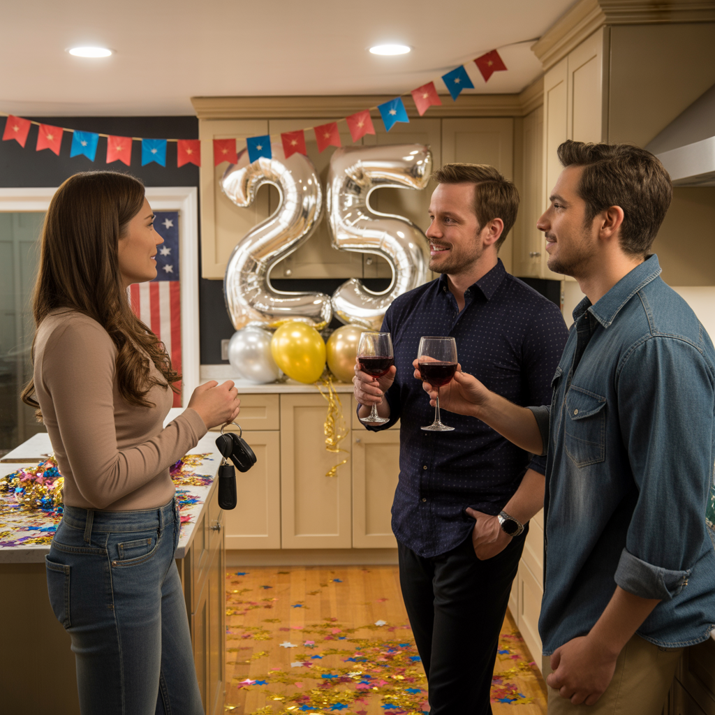 During An Argument, My Husband Snapped, “I Left A Better Woman For You… Maybe That Was My Mistake.” The Room Went Dead Silent. I Didn’t Raise My Voice—I Just Said Calmly, “Then Go Fix Your Mistake.” I Grabbed My Things And Walked Out. Late That Night He Texted, “We Need To Talk… Now.” But When He Came Home And Saw What Was Waiting Outside The House, Every Word Disappeared From His Mouth.