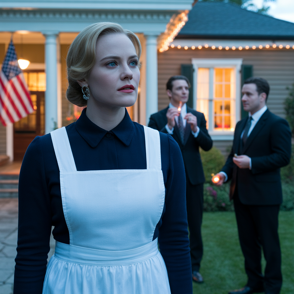 At my son’s birthday party, he introduced me to his boss: “This is our housekeeper.” Then he laughed and added, “She’s really good at cleaning.” — But his boss looked at me and said, “I know her.” I didn’t mind being the ghost who kept the house running—until my son introduced me to his boss as “the housekeeper.”