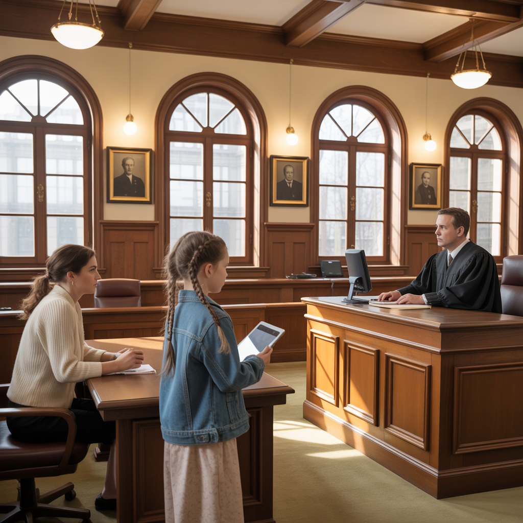 I Thought Divorce Hearing Would Be Routine Until My Daughter Showed the Video That Stunned Everyone