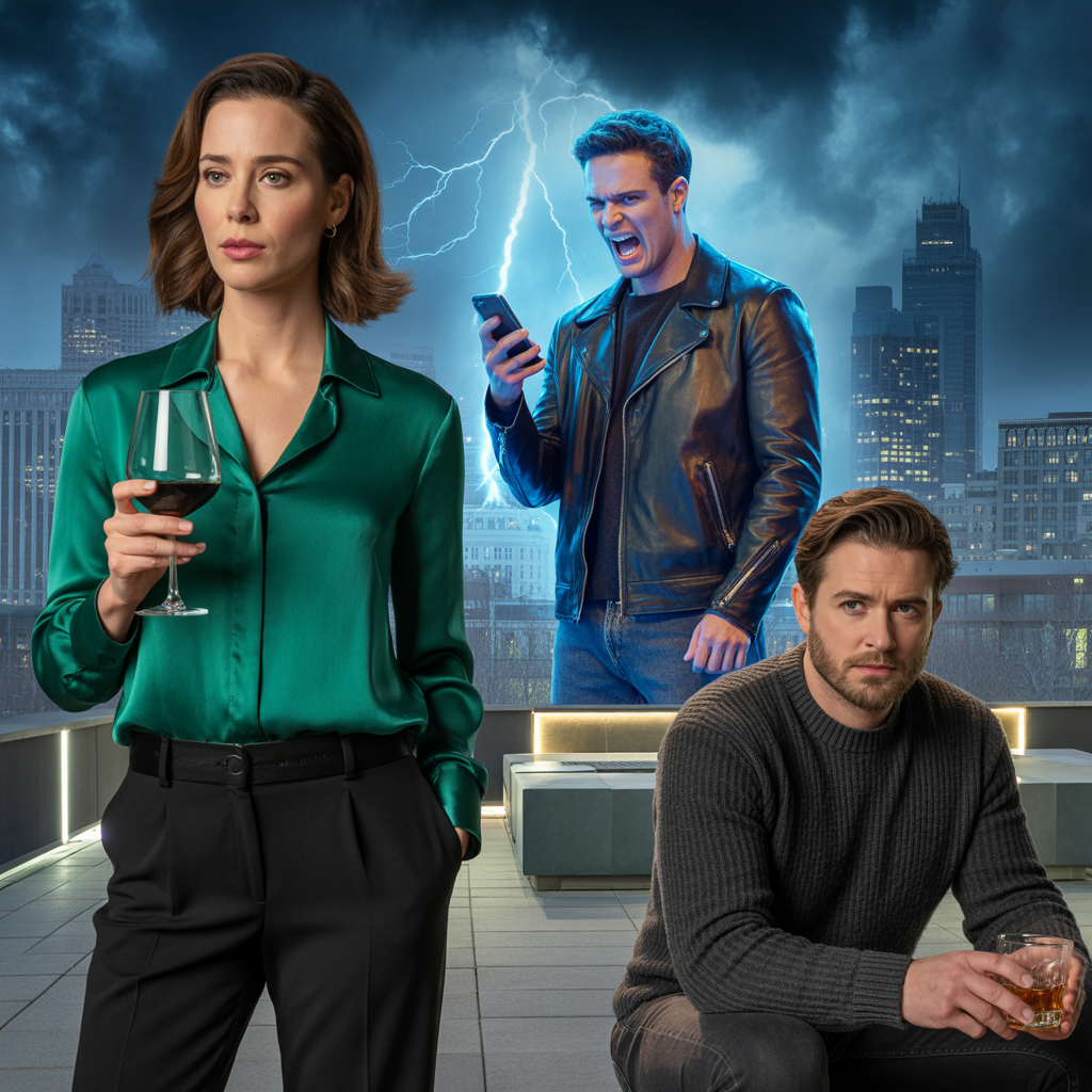 While I was finally enjoying my first approved break in four years on a quiet santorini terrace, my father-in-law—the ceo—called and snarled, “do you think you deserve this? Taking vacations while others carry your weight?” “if laziness were a job title, you’d finally be qualified—don’t bother coming back.” I laughed, hung up, and clinked glasses with the stranger beside me—the ceo of our biggest rival. When I returned home, chaos followed…