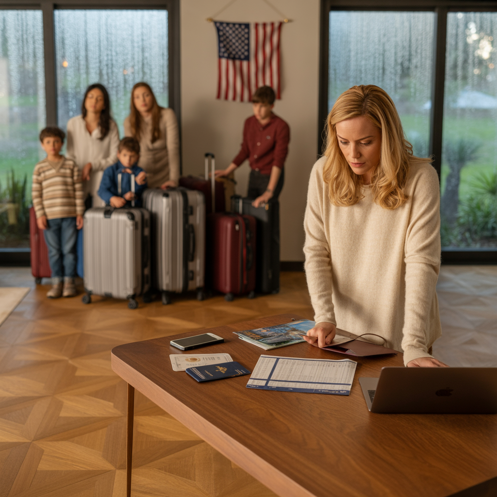 My family didn’t invite me to my mom’s birthday trip but they still wanted me to babysit for free, texting that I was ‘great at taking care of children.’ I almost agreed… until I saw what my mom intended to leave behind, and who it was really for. So I hung up, booked my own flight, and left them standing outside with my suitcase and a truth they didn’t want to hear.